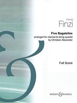 5 Bagatelles by Finzi Gerald - Alexander Christian - for Score