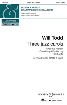 Three Jazz Carols by - Todd Will - for SATB and Piano