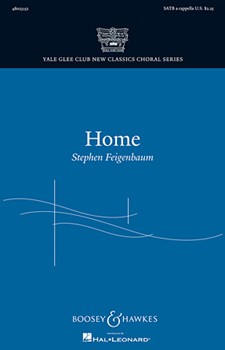 Home by Feigenbaum Stephen for SATB