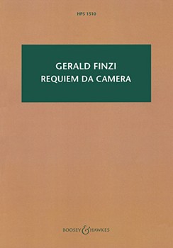 Requiem Da Camera Study Score In English [vocal]