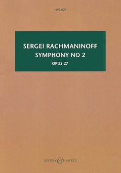 Symphony No. 2 Op. 27 by Rachmaninoff Sergei for Study Score