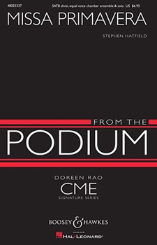 Missa Primavera by Hatfield Stephen for SATB