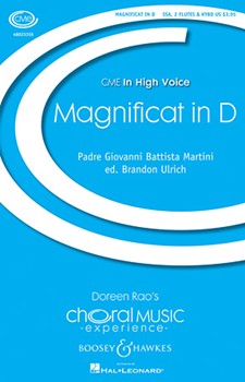 Magnificat in D by Martini Giovanni Battista for SSA