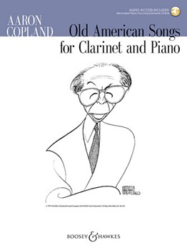 Old American Songs w/online audio [clarinet] Copland