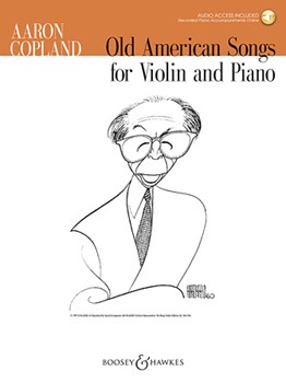 Old American Songs w/online audio [violin] Copland