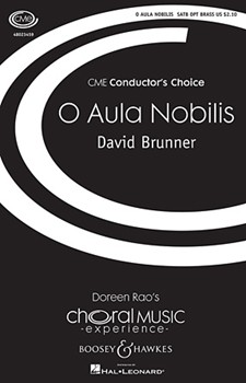 O Aula Nobilis by Brunner David for SATB and Piano