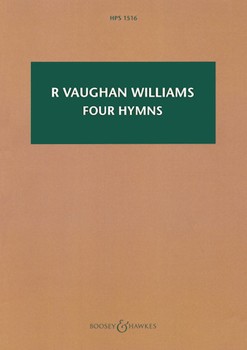 Four Hymns by Vaughan Williams Ralph for Study Score