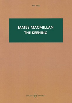 The Keening by MacMillan James for Study Score