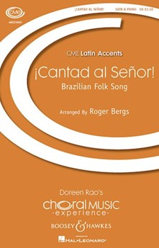 Cantad al Senor by - Bergs Roger - for SATB and Piano