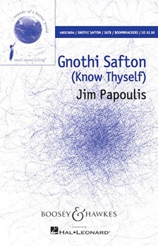 Gnothi Safton by Papoulis Jim for SATB