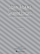 Saxophone Concerto [alto sax] Adams