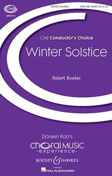 Winter Solstice by Bowker Robert Susan Haendle Bowker for SATB and Piano