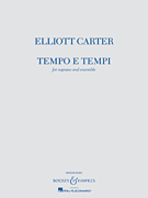 Tempo e Tempi [soprano, oboe, clarinet, violin, & cello] Score & Pa