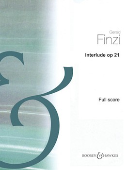 Interlude Opus 21 Full Score by Finzi Gerald for Full Score
