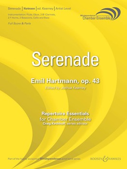 Serenade Op. 43 by Hartmann Emil for Full Score