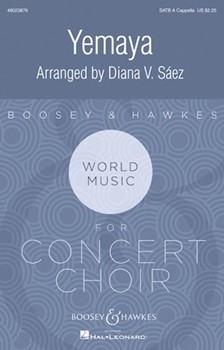 Yemaya by - Saez Diana - for SATB a cappella (Afro-Cuban Chant)