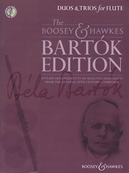 Bartok Duos & Trios w/cd [flute]
