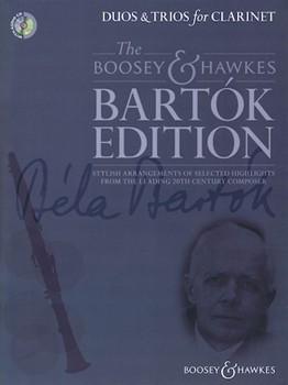 Bartok Duos & Trios w/cd [clarinet] Clarient
