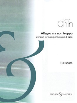 Allegro Ma Non Troppo - for Percussion and Tape - Score