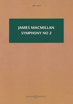 Symphony No. 2 by MacMillan James for Study Score