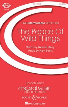 The Peace of Wild Things by Sirett Mark for SSA