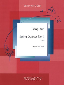 String Quartet No. 1 by Isang Yun for Score and Parts