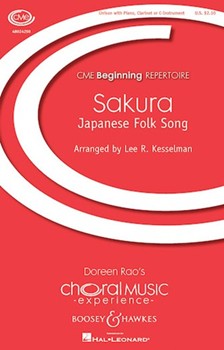 Sakura by Japanese Folk Song - Kesselman Lee R - for Unison and Piano