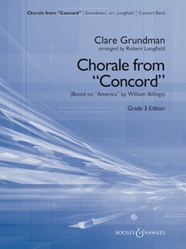 Chorale from Concord by Grundman Clare - Longfield Robert - for Full Score