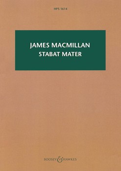 Stabat Mater by MacMillan James for Study Score
