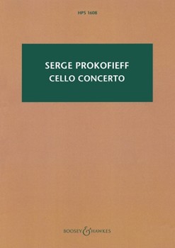 Cello Concerto In E Minor Op. 58 by Prokofiev Sergei for Study Score
