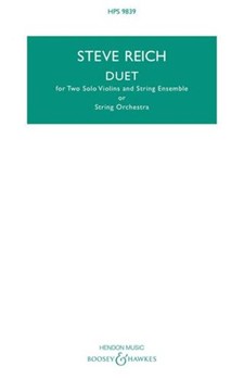 Duet by Reich Steve for Score