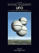 Ufo - For Solo Percussion And Orchestra- Score Only