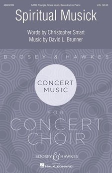 Spiritual Musick by Brunner David for SATB