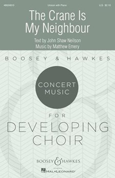 The Crane Is My Neighbour by Emery Matthew for Unison