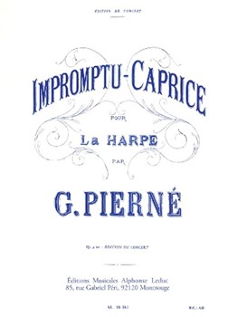 Impromptu-caprice Pour Harpe Op9 by Pierne Gabriel for Harp