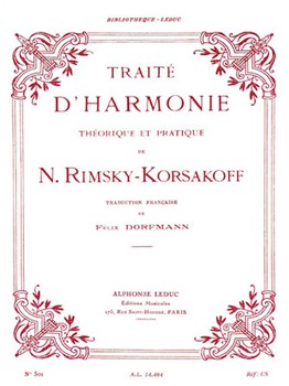 Practical Manual Of Harmony (book) by Rimsky-Korsakov Nikolai for
