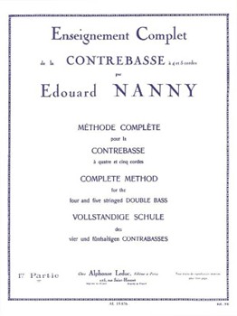 Methode Contrebasse Volume 1 by Nanny Edouard for Double Bas