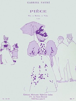 Piece by Faure Gabriel for Flute and Piano