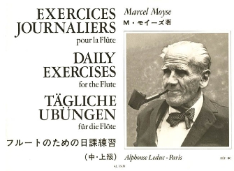 Exercices Journaliers by Moyse Marcel for Flute Method