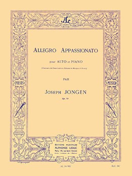Allegro Appassionato Op. 79 by Jongen Joseph for