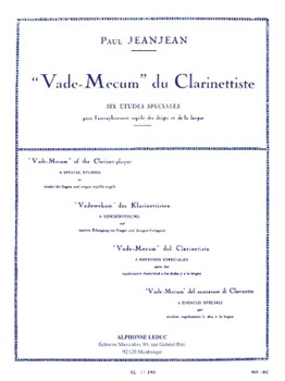 Vade Mecum by Jeanjean Paul for Clarinet Method