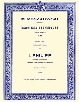 Esquisses Techniques Op.97 Vol.1 (piano Solo) by Moszkowski Moritz for Piano