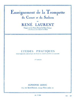 Etudes Pratiques 1 Cahier by Laurent for Trumpet Method (Book 1)