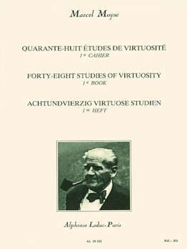 48 Etudes De Virtuosite Volume 1 by Moyse Marcel for Flute Method (Vol 1)