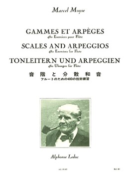 Gammes Et Arpeges by Moyse Marcel for Flute Method