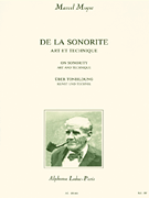 De La Sonorite: Art et Technique - [On Sonority: Art and Technique] Flute