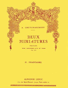 Phantasme (saxophone by Gretchaninov Alexander for
