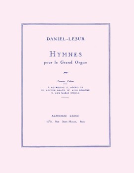 Hymnes by Daniel-Lesur Jean-Yves for Organ