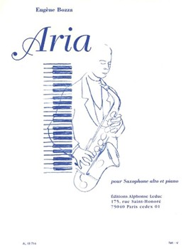 Aria - for Alto Saxophone and Piano