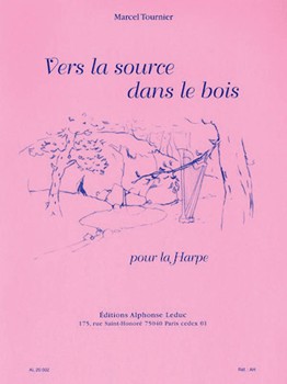 Towards The Fountain In The Woods (harp) by Tournier Marcel for Harp